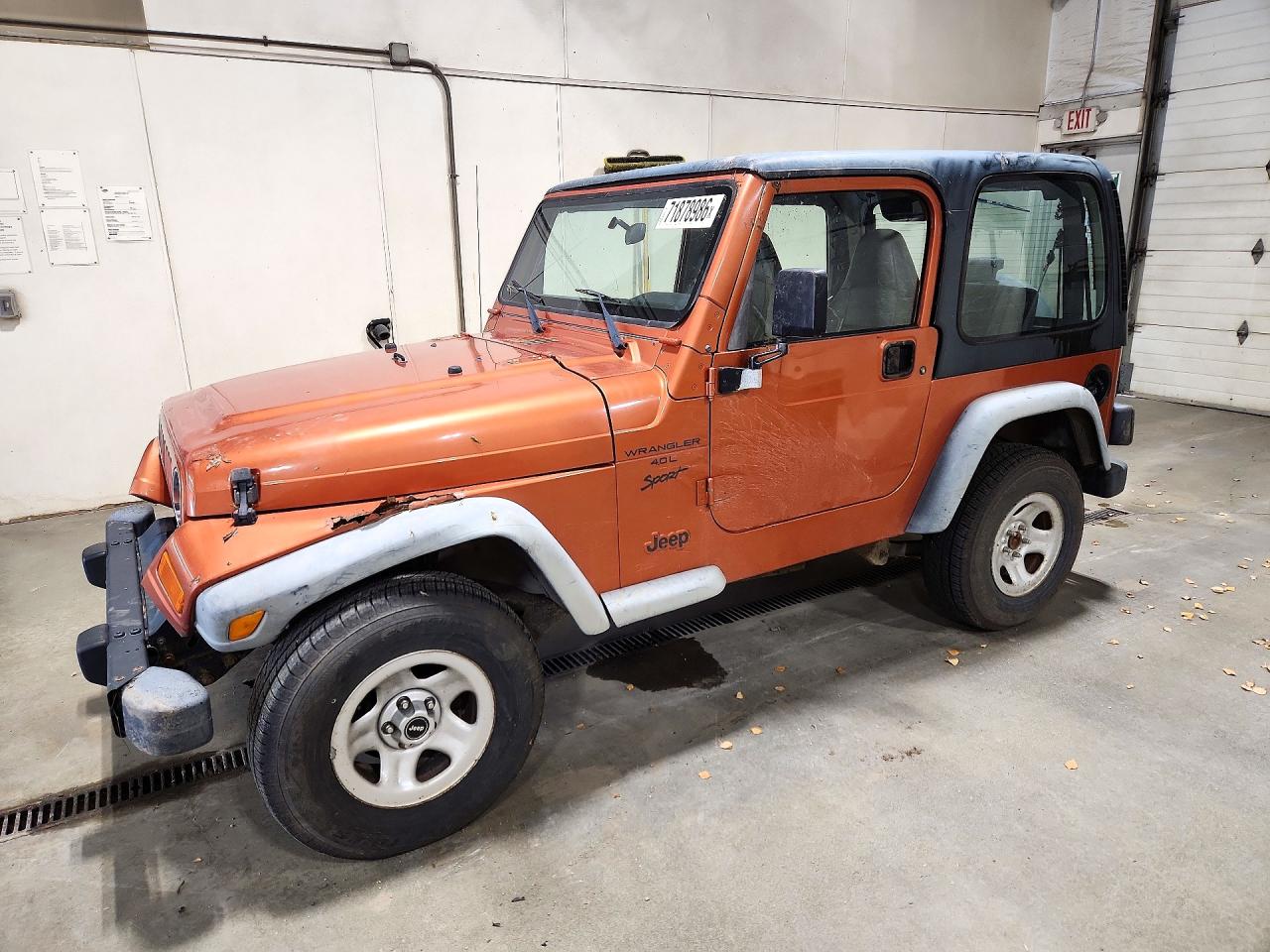 2001 JEEP WRANGLER SPORT | 1J4FA49SX1P329150 | UPCARS