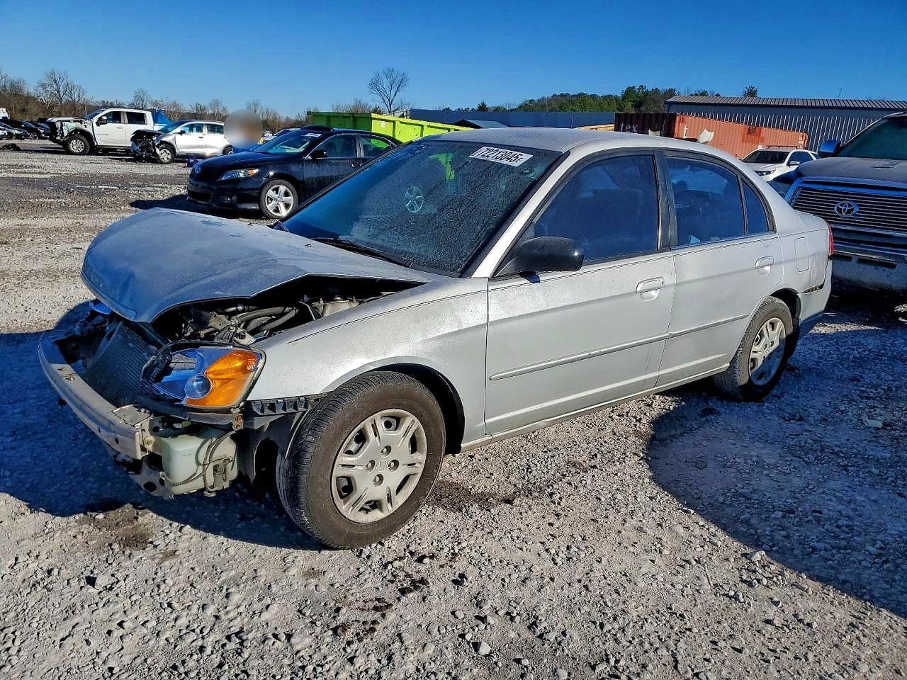 2002 HONDA CIVIC HOND | 1HGES16582L049846 | UPCARS