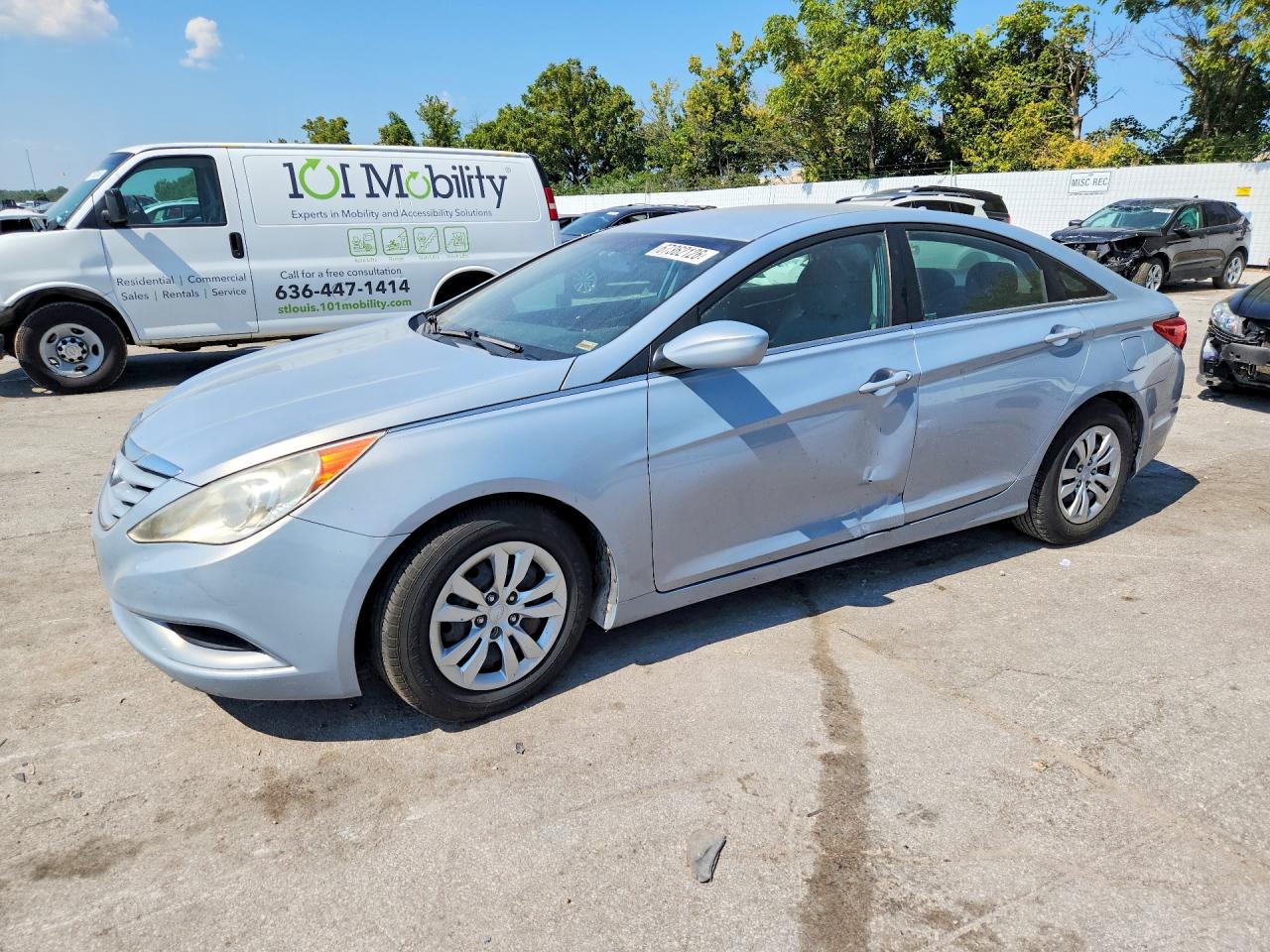 2011 HYUNDAI SONATA GLS | 5NPEB4AC9BH073633 | UPCARS