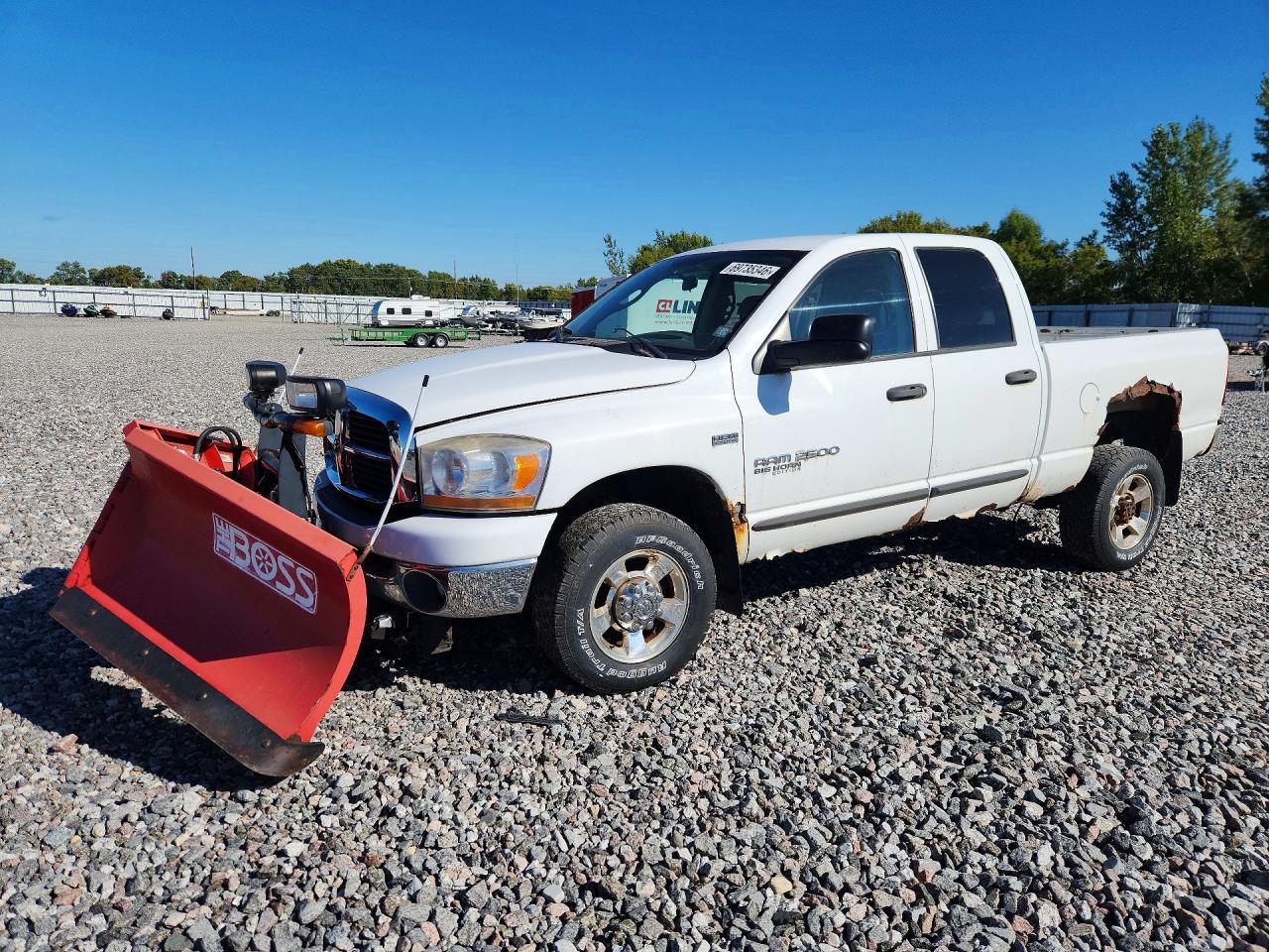2006 DODGE RAM 2500 ST | 1D7KS28D96J213480 | UPCARS