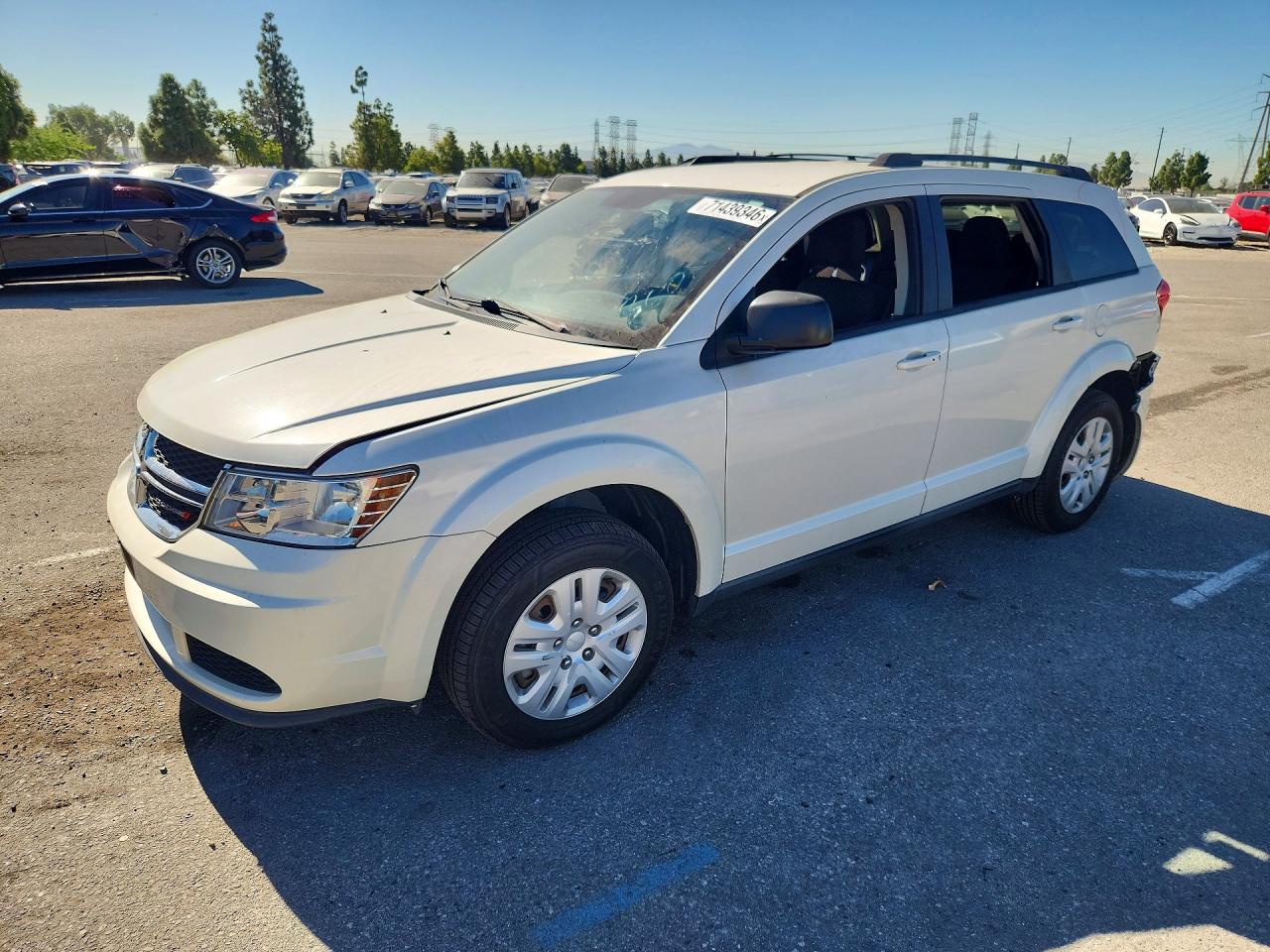 2014 DODGE JOURNEY SE | 3C4PDCAB6ET101395 | UPCARS