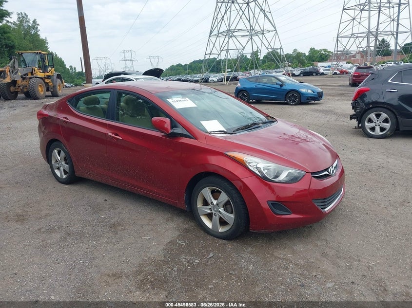 2013 HYUNDAI ELANTRA GLS | 5NPDH4AEXDH356993 | UPCARS