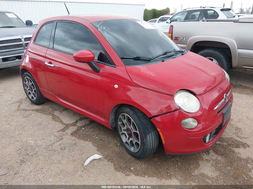 2015 FIAT 500 SPORT | 3C3CFFBR9FT709973 | UPCARS