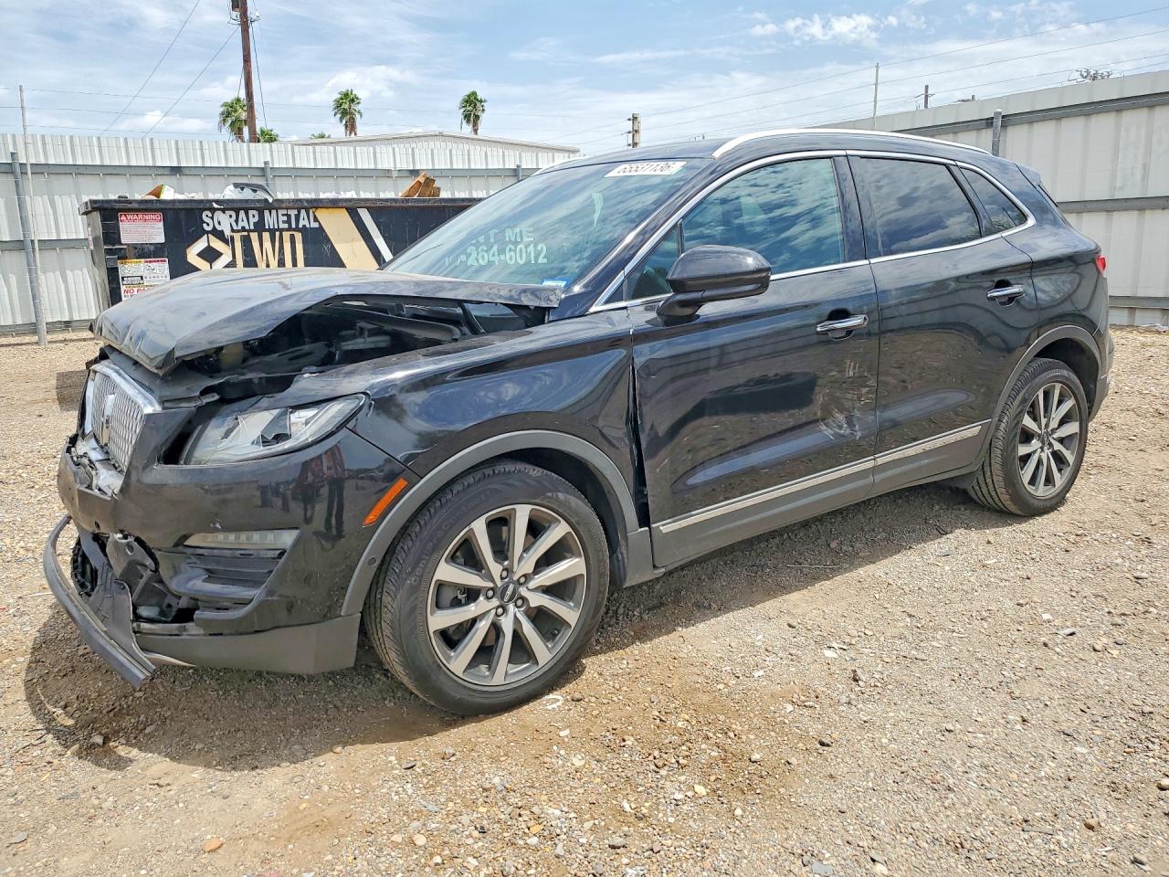 2019 LINCOLN MKC RESERVE | 5LMCJ3D95KUL06264 | UPCARS