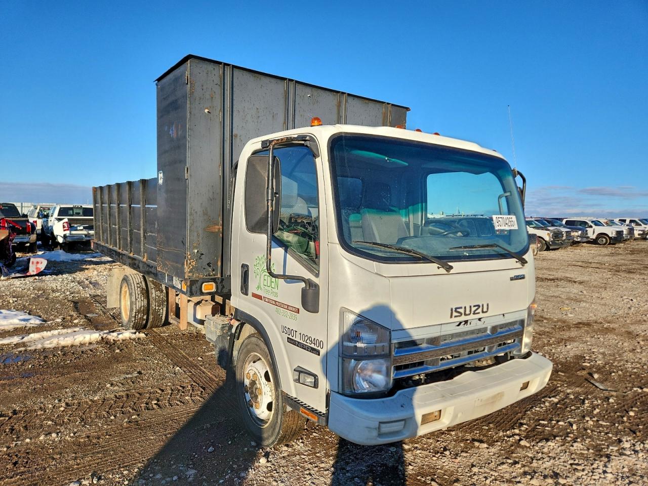 2014 ISUZU NPR HD FLATBED TRUCK | 54DC4W1BXES802700 | UPCARS