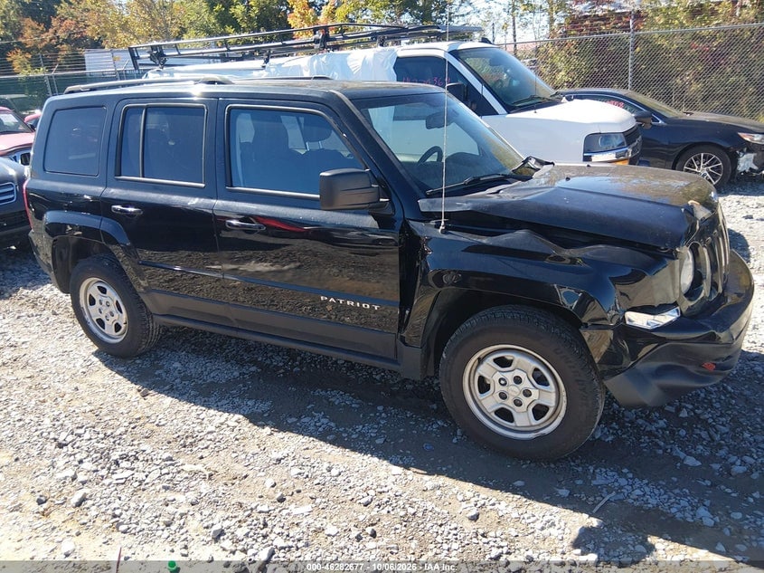 2017 JEEP PATRIOT SPORT 4X4 | 1C4NJRBB0HD142004 | UPCARS
