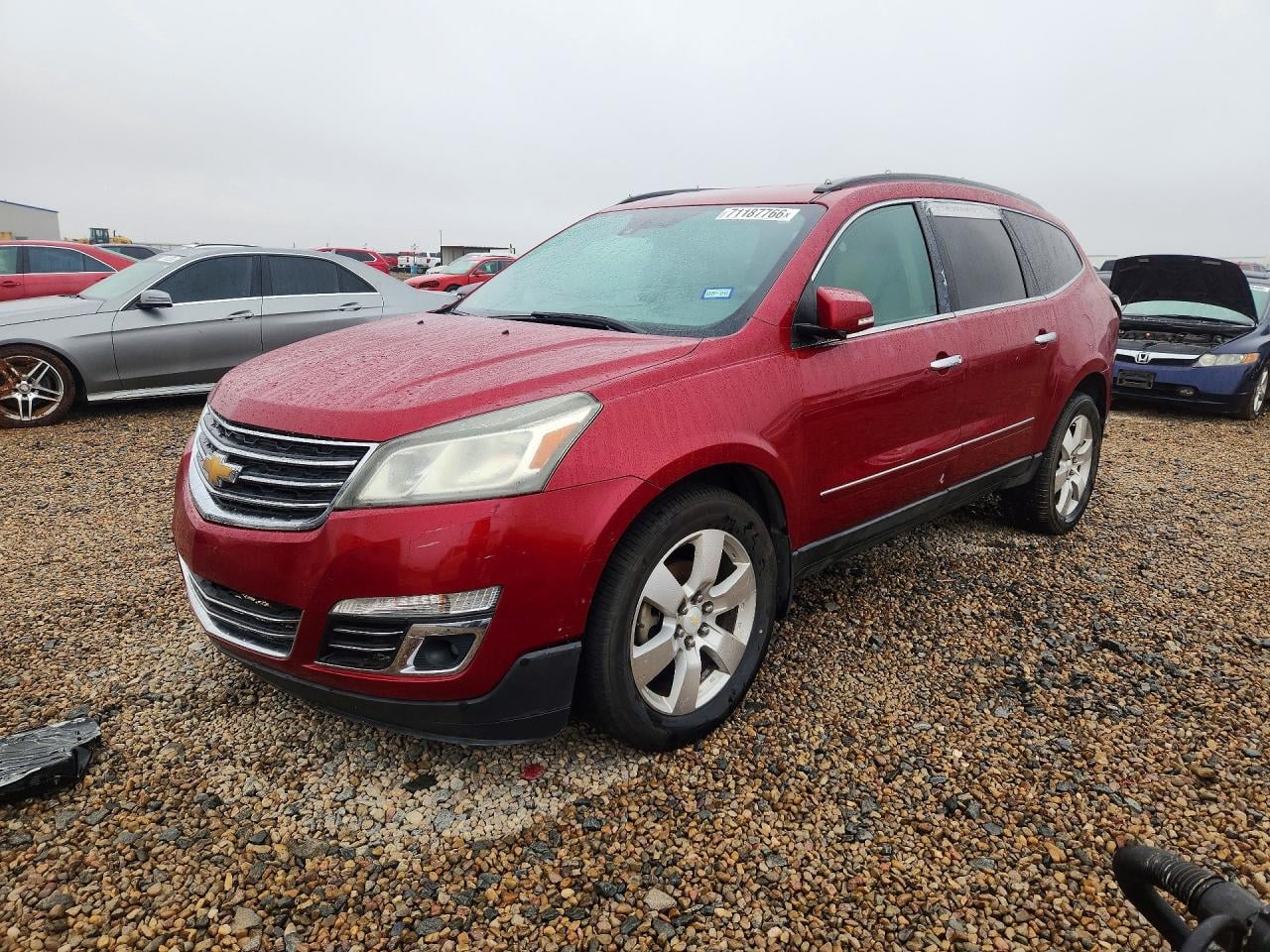 2014 CHEVROLET TRAVERSE LTZ | 1GNKRJKD7EJ282781 | UPCARS