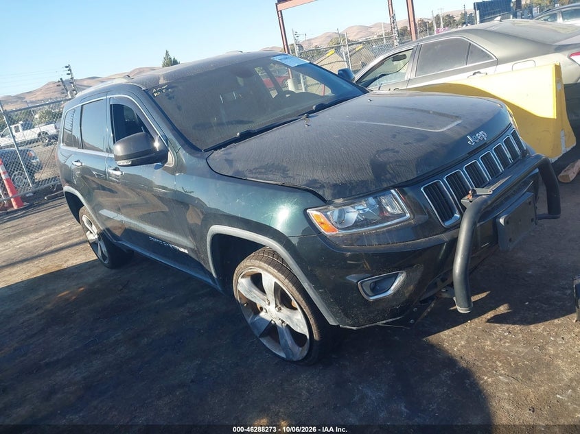 2014 JEEP GRAND CHEROKEE LIMITED | 1C4RJFBG8EC293640 | UPCARS