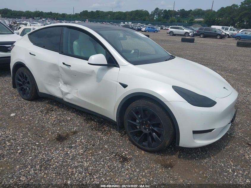 2020 TESLA MODEL Y LONG RANGE DUAL MOTOR ALL-WHEEL DRIVE | 5YJYGDEE1LF046291 | UPCARS