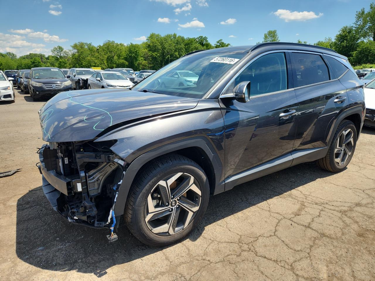 2022 HYUNDAI TUCSON LIMITED | 5NMJECAE4NH106296 | UPCARS