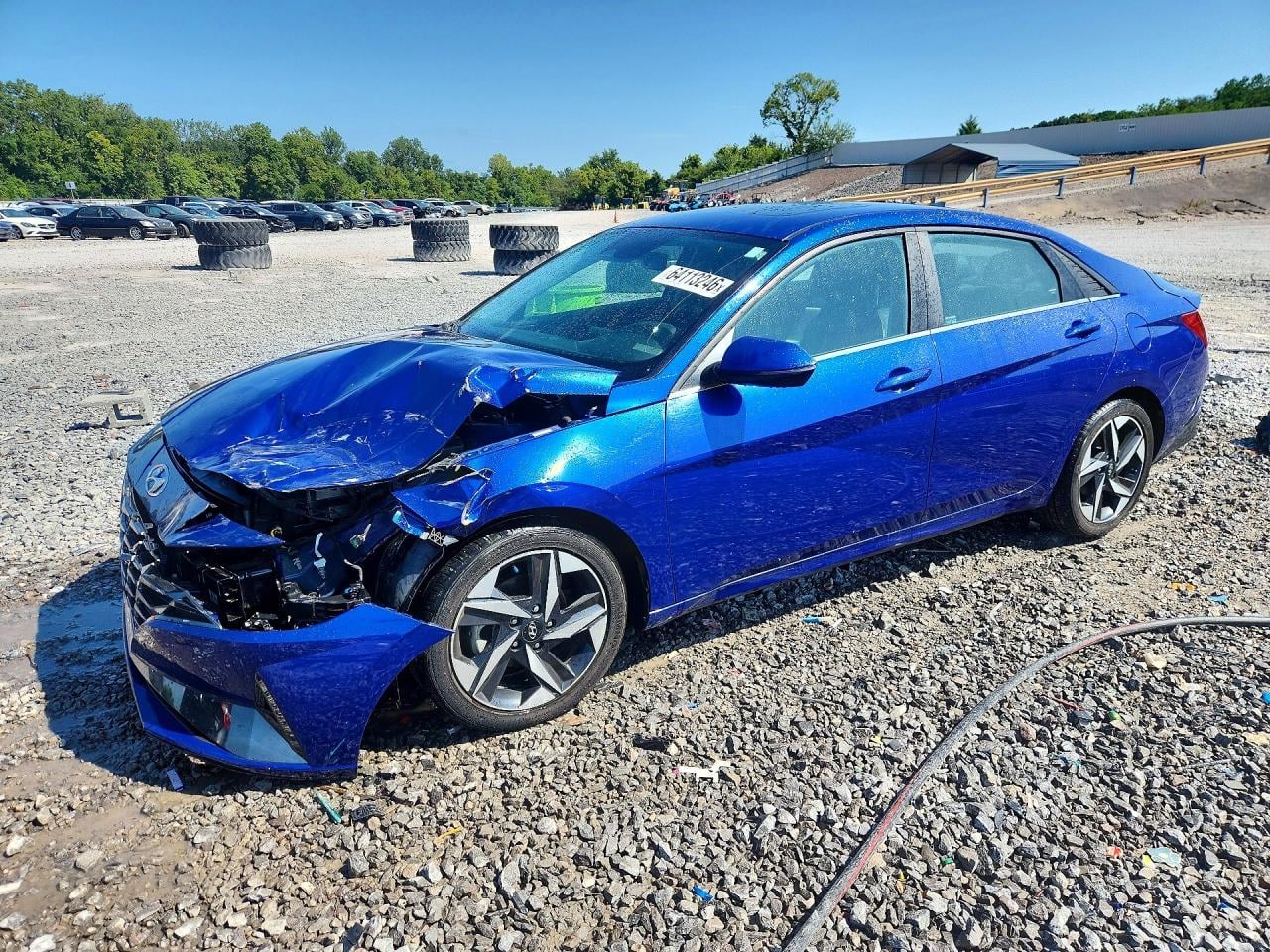 2023 HYUNDAI ELANTRA LIMITED | KMHLP4AG7PU515801 | UPCARS