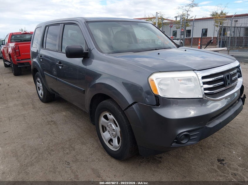 2013 HONDA PILOT LX | 5FNYF4H22DB014374 | UPCARS