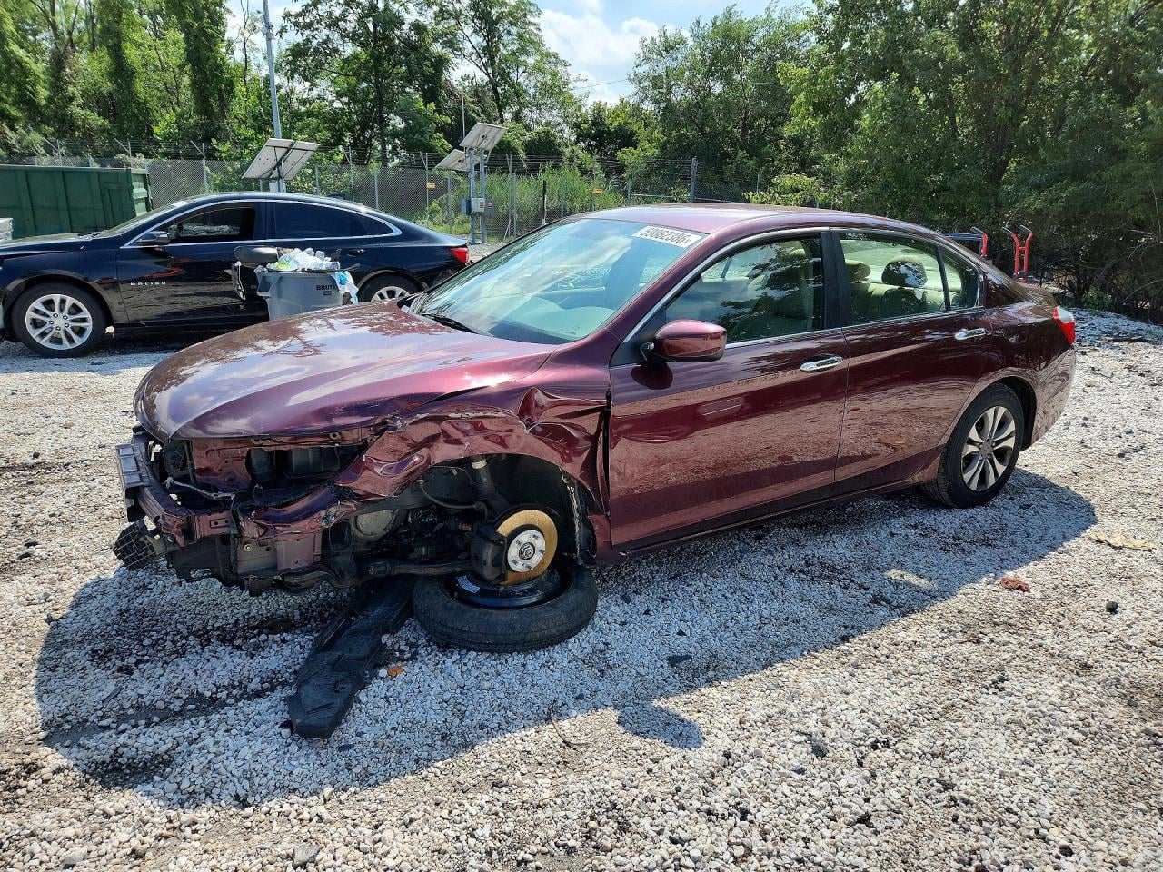2014 HONDA ACCORD LX | 1HGCR2F38EA095152 | UPCARS