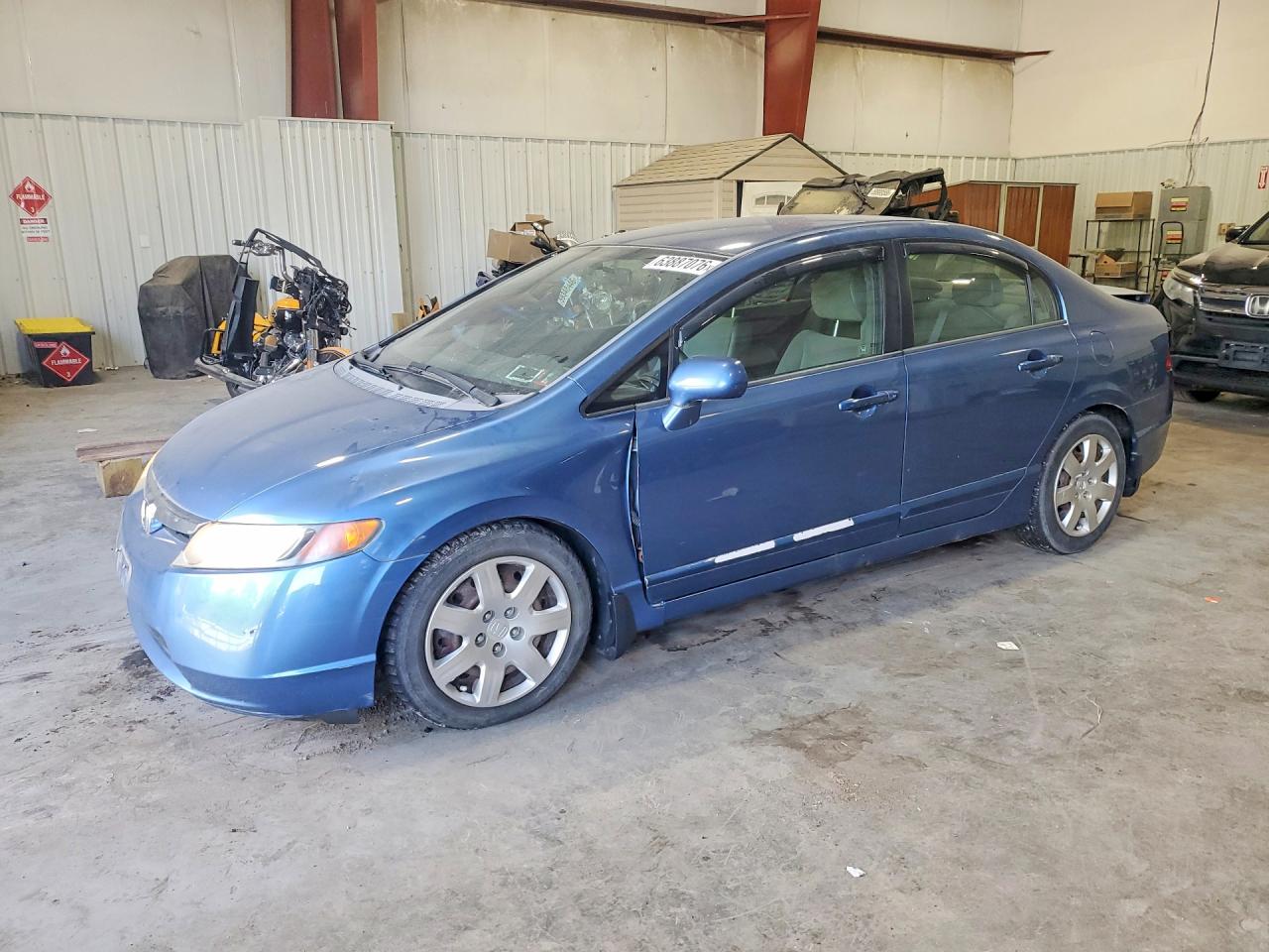 2007 HONDA CIVIC LX | 1HGFA16507L128670 | UPCARS