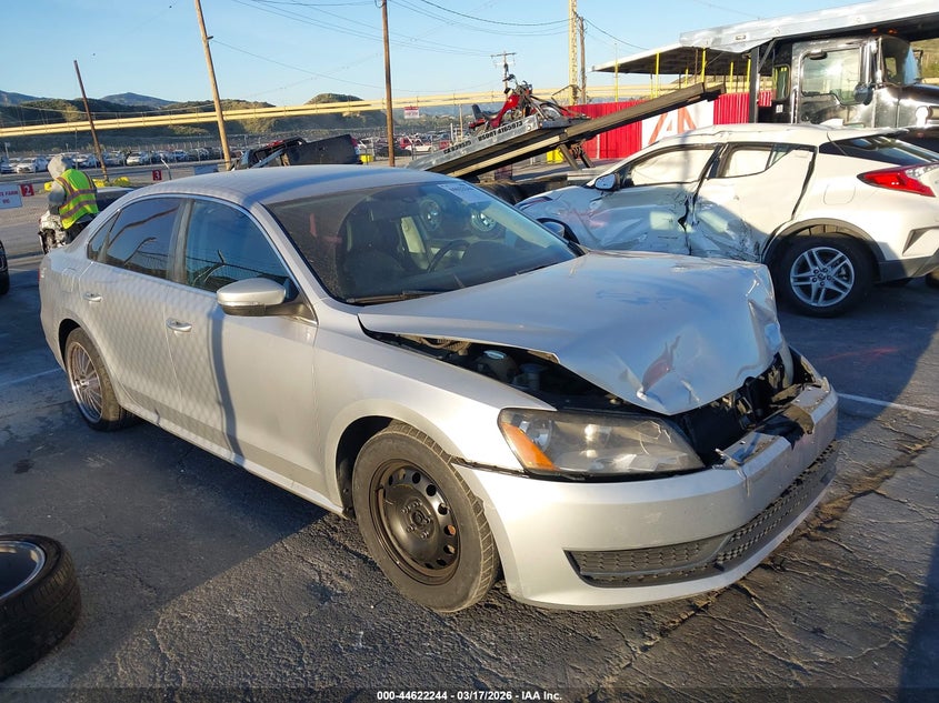 2013 VOLKSWAGEN PASSAT 2.5L SE | 1VWBP7A35DC037715 | UPCARS