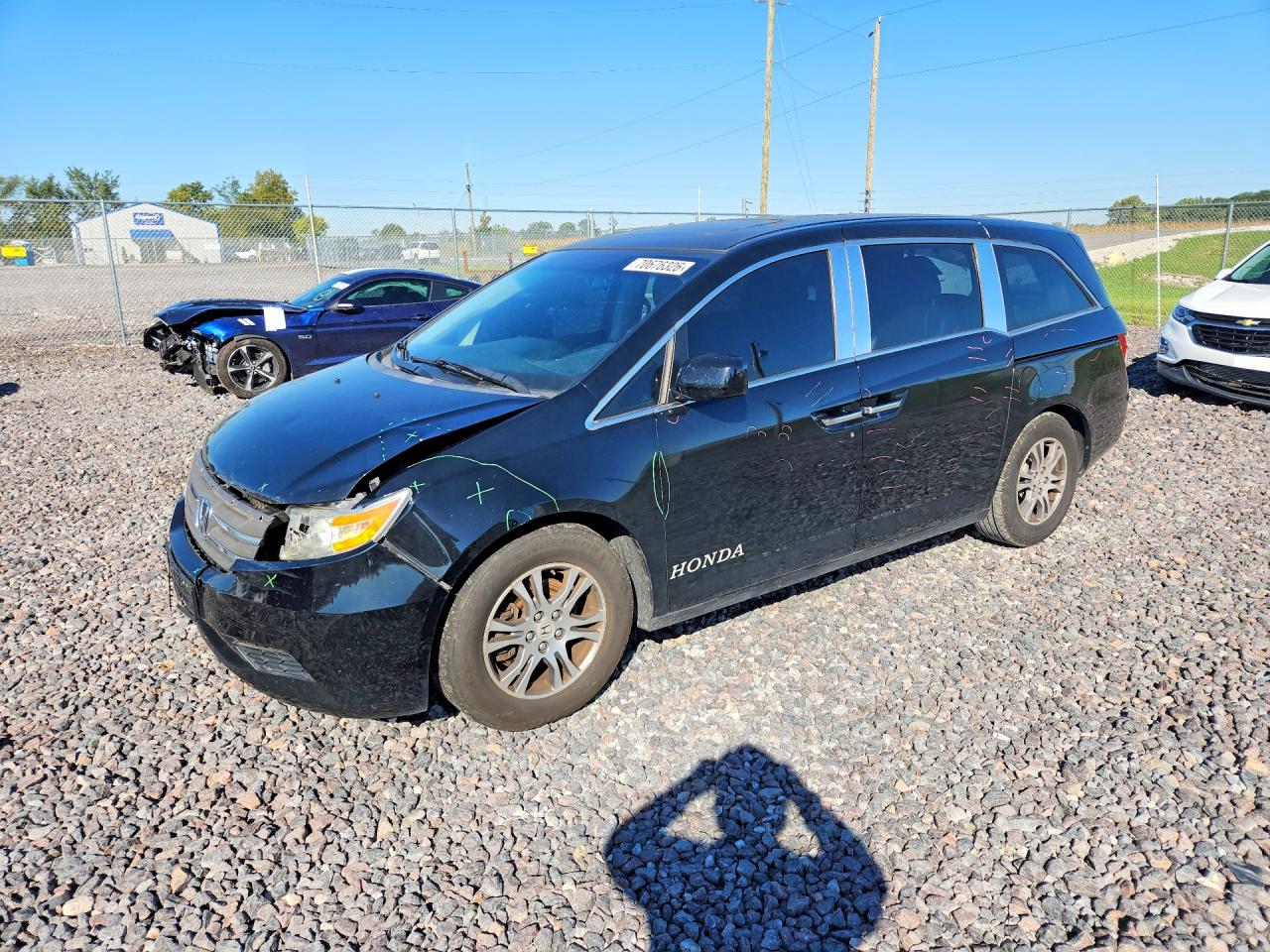 2012 HONDA ODYSSEY EXL | 5FNRL5H66CB042022 | UPCARS