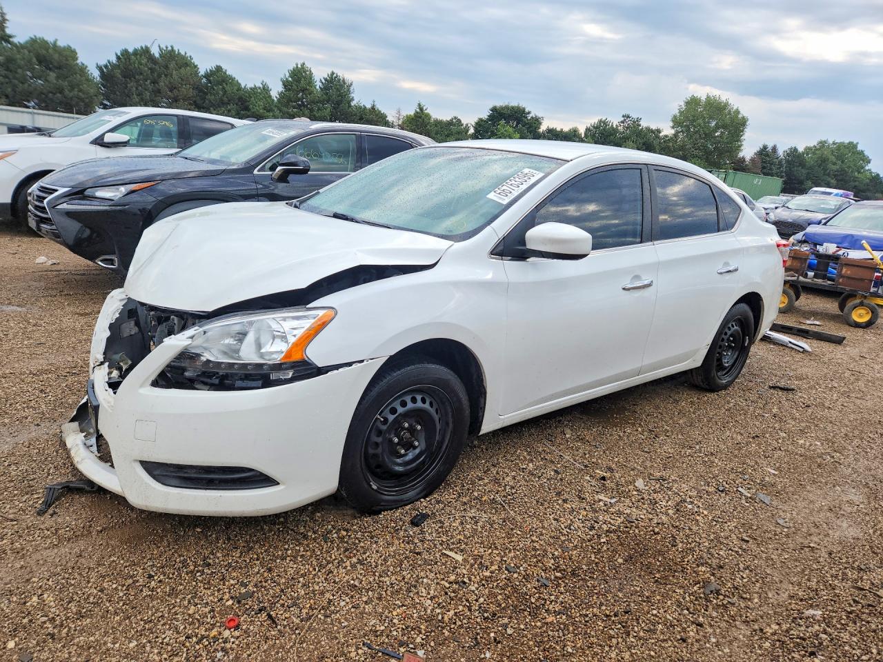 2014 NISSAN SENTRA S | 3N1AB7AP2EY333240 | UPCARS
