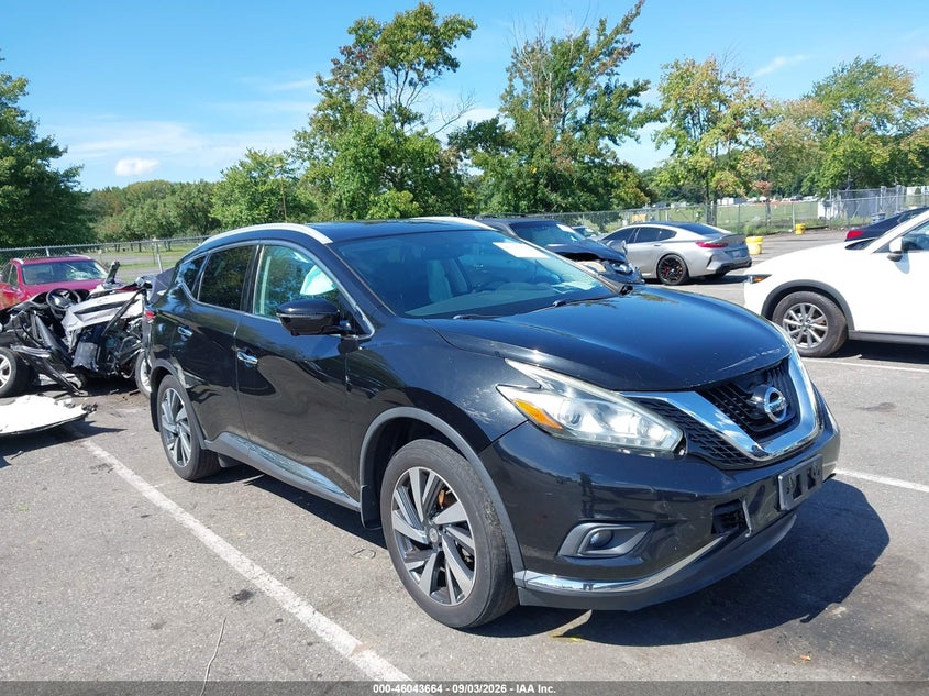 2015 NISSAN MURANO PLATINUM | 5N1AZ2MH2FN289122 | UPCARS