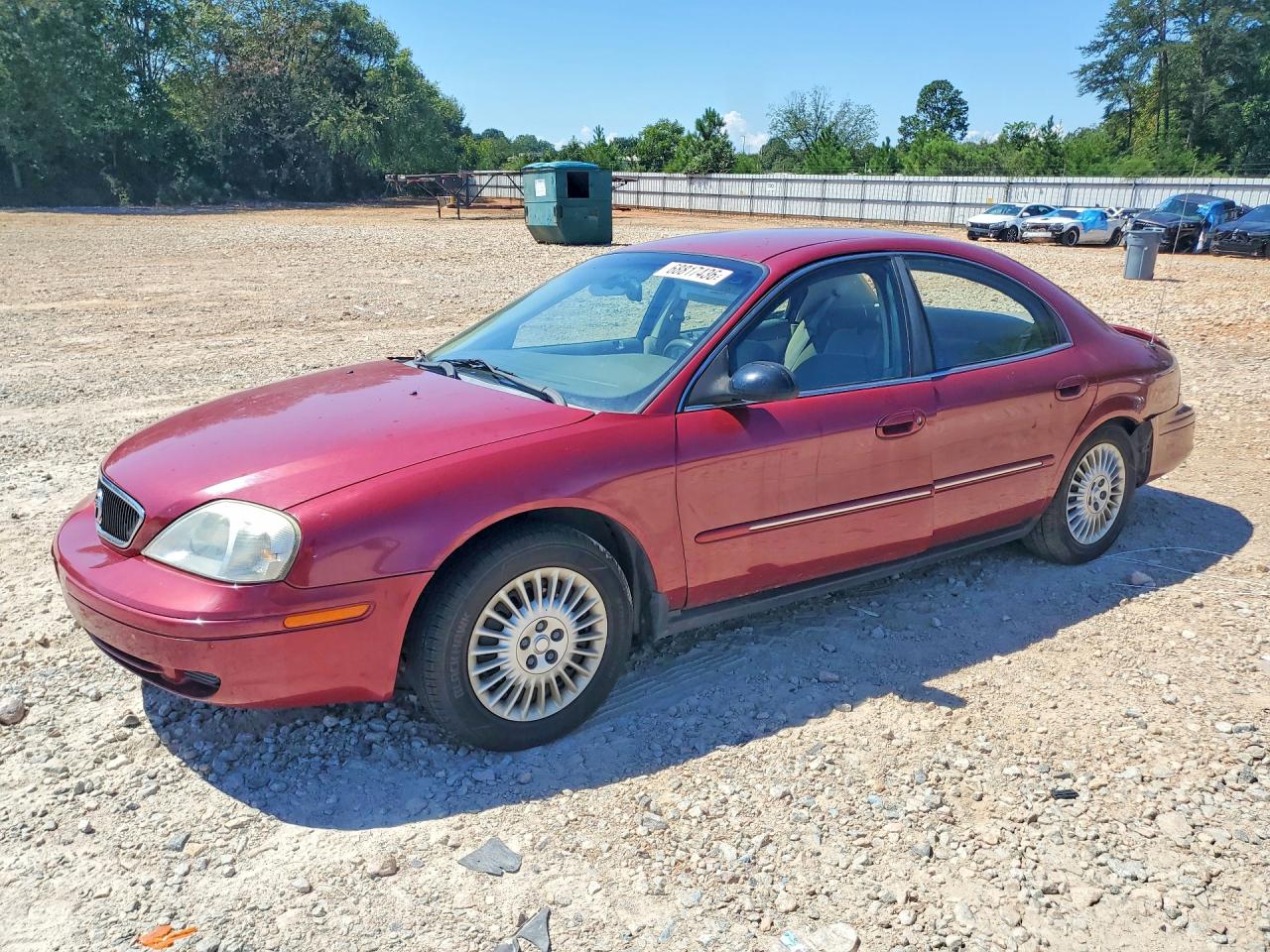 2002 MERCURY SABLE GS | 1MEFM50U12A649767 | UPCARS