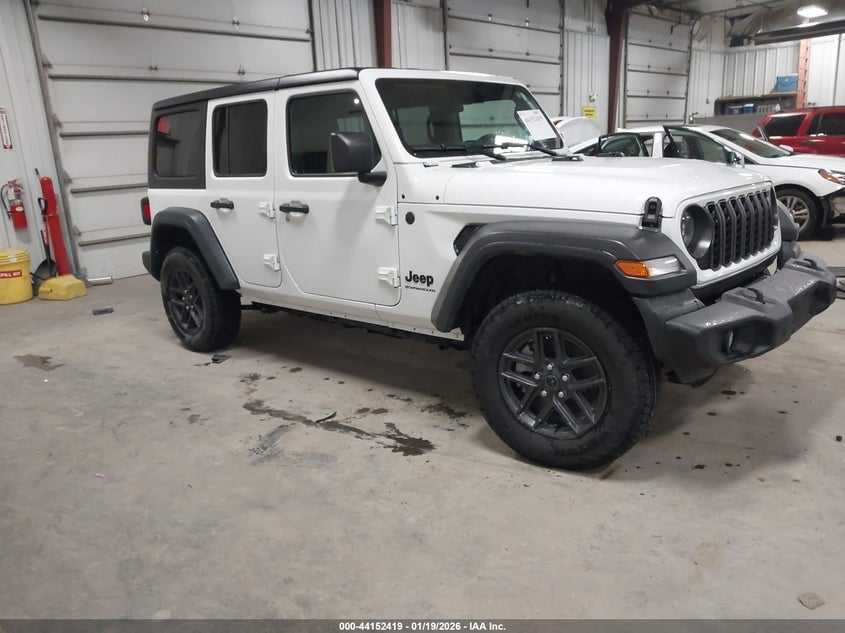 2024 JEEP WRANGLER 4-DOOR SPORT S 4X4 | 1C4PJXDG5RW357440 | UPCARS