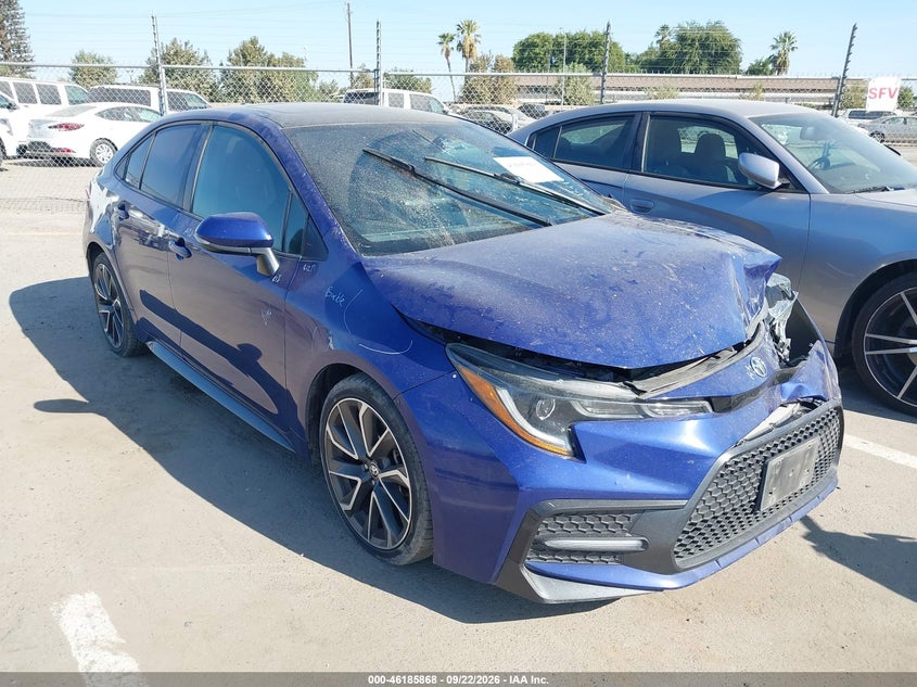 2022 TOYOTA COROLLA SE | 5YFP4MCE1NP112577 | UPCARS