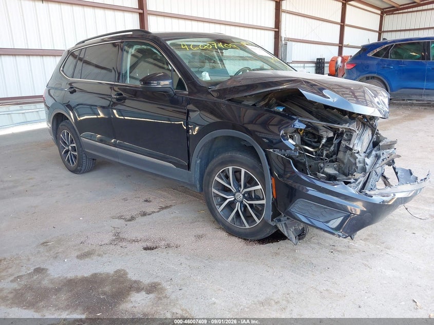 2021 VOLKSWAGEN TIGUAN 2.0T SE/2.0T SE R-LINE BLACK/2.0T SEL | 3VV3B7AX7MM099156 | UPCARS