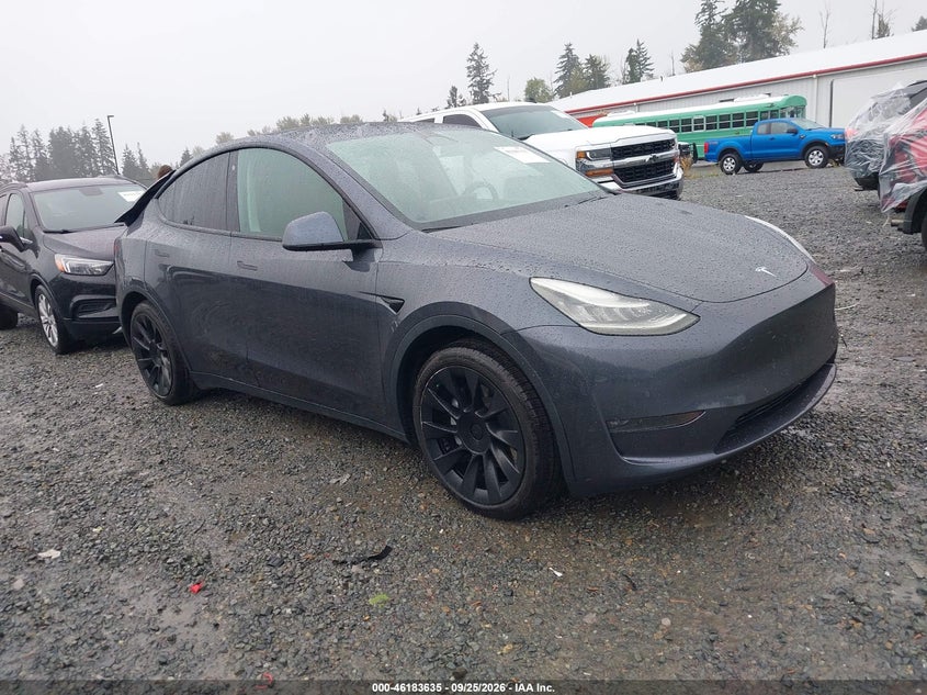 2020 TESLA MODEL Y LONG RANGE DUAL MOTOR ALL-WHEEL DRIVE | 5YJYGDEE8LF022571 | UPCARS