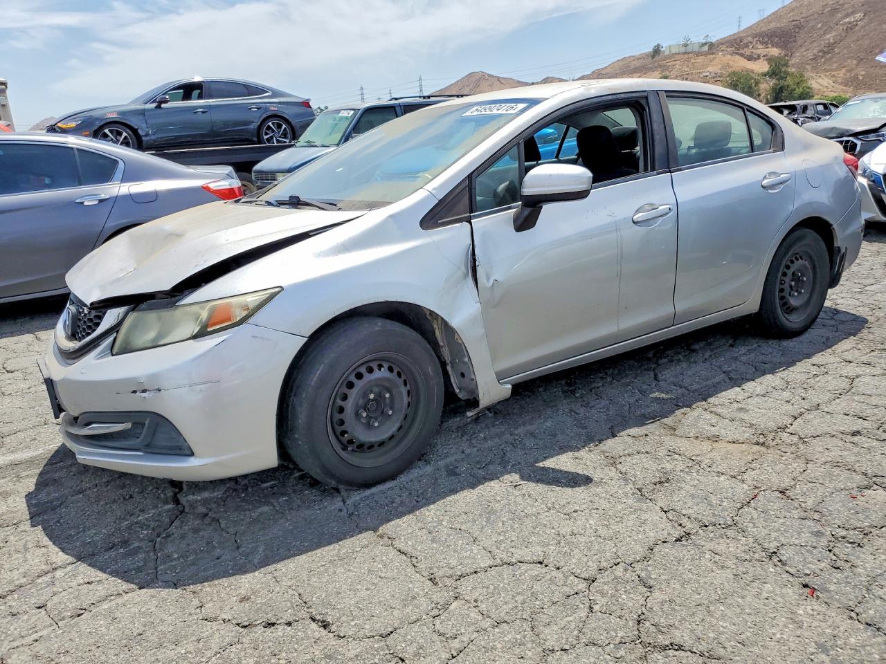 2014 HONDA CIVIC LX | 19XFB2F58EE271602 | UPCARS