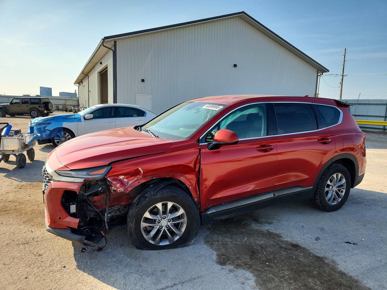 2019 HYUNDAI SANTA FE SEL 2.4L | 5NMS3CAD6KH036586 | UPCARS