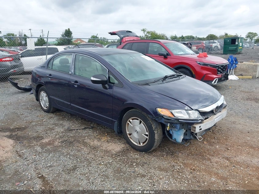 2009 HONDA CIVIC HYBRID | JHMFA362X9S001481 | UPCARS