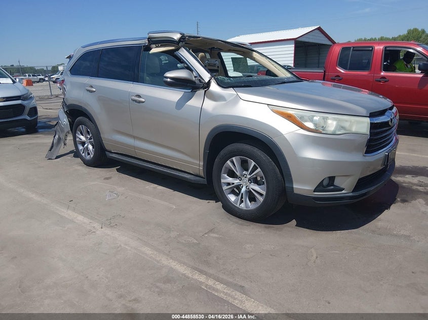 2015 TOYOTA HIGHLANDER XLE V6 | 5TDKKRFH8FS098995 | UPCARS