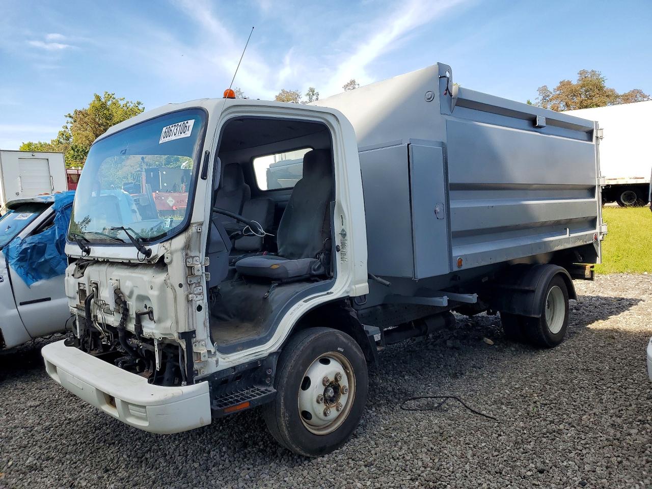 2017 ISUZU NPR DUMP TRUCK | 54DC4W1B6HS808224 | UPCARS