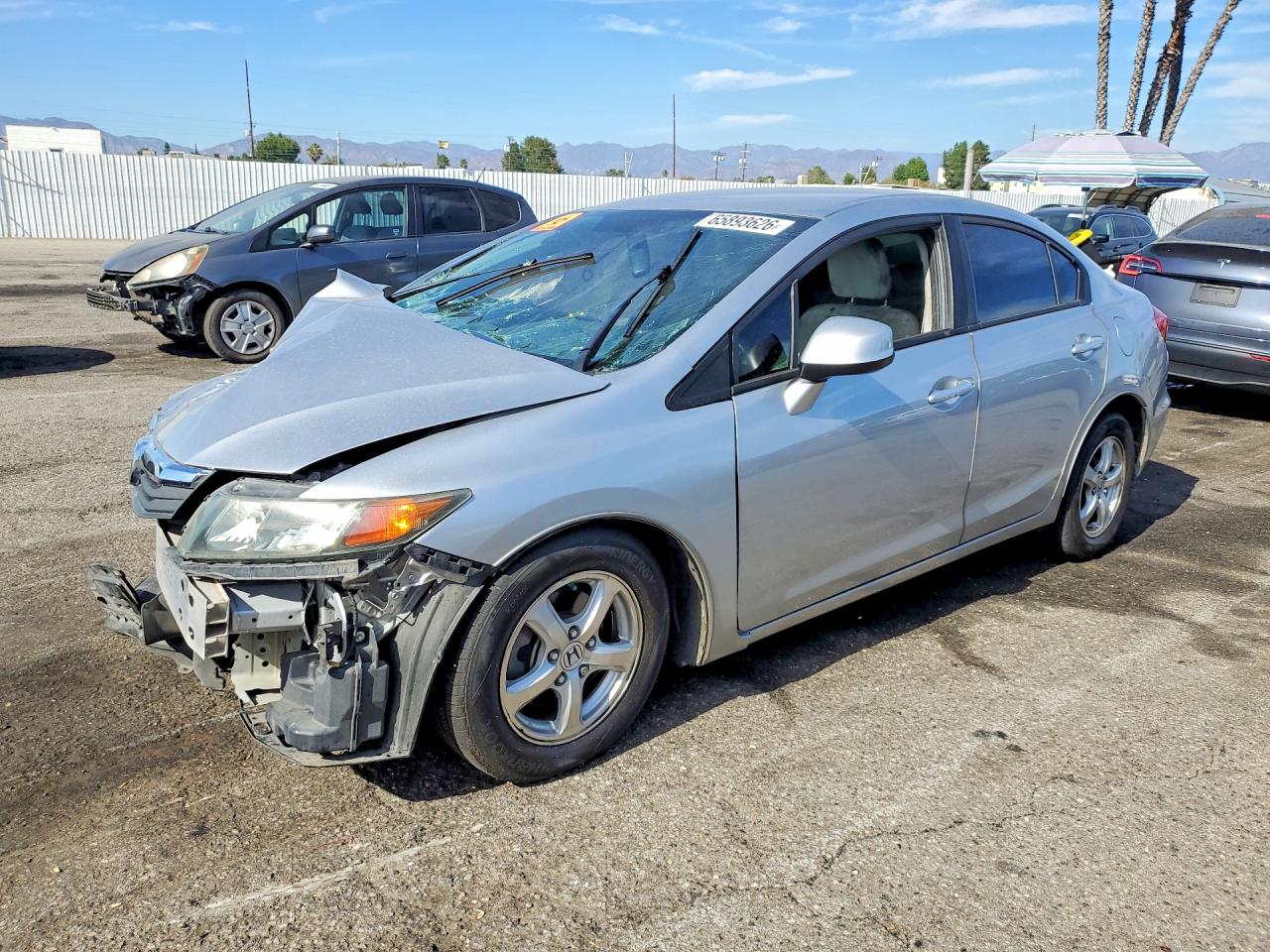 2012 HONDA CIVIC NATURAL GAS | 19XFB5F59CE001597 | UPCARS