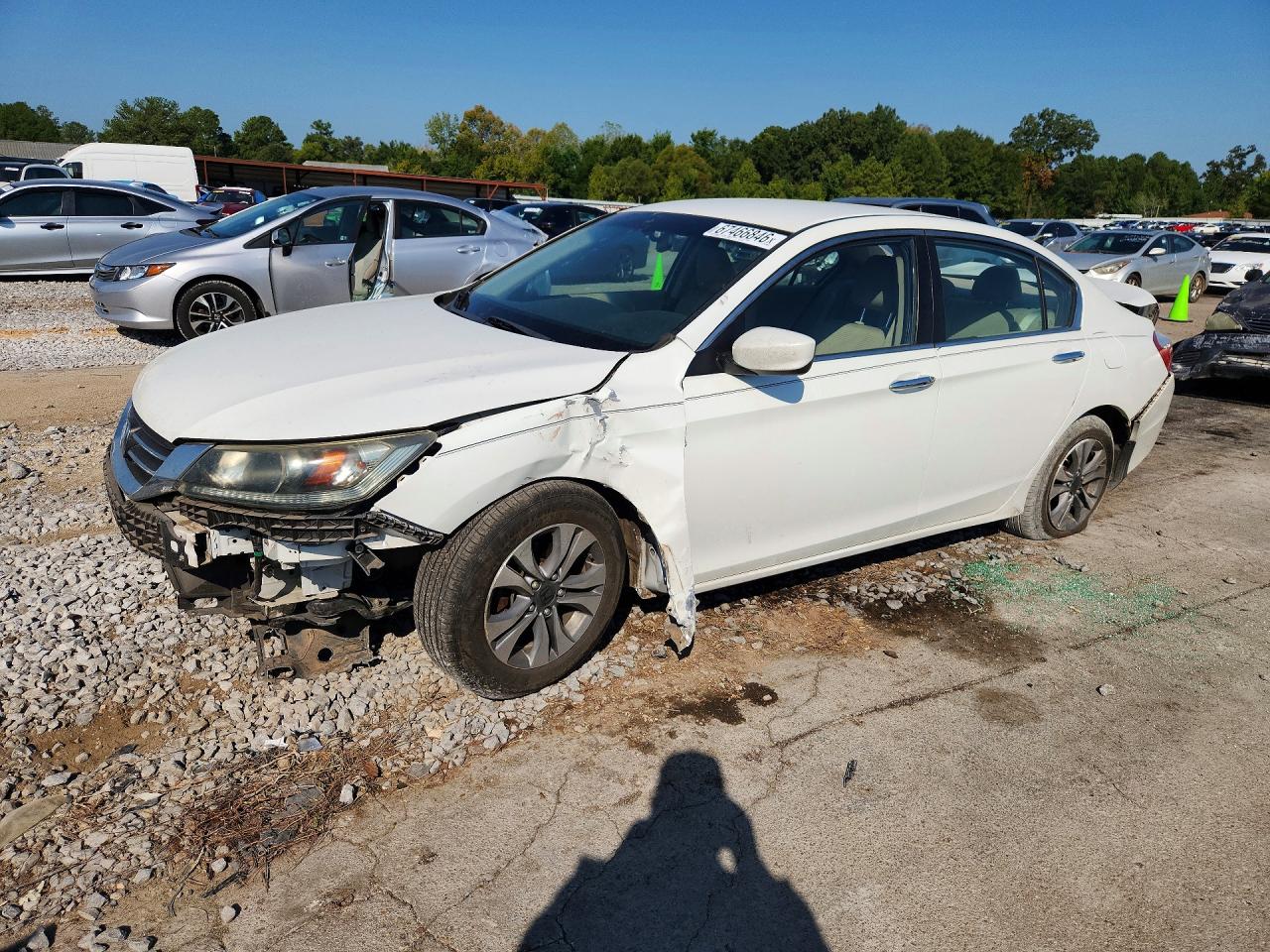 2014 HONDA ACCORD LX | 1HGCR2F35EA291517 | UPCARS