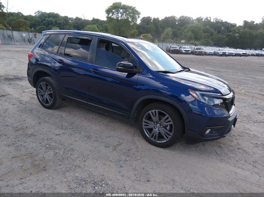 2021 HONDA PASSPORT AWD EX-L | 5FNYF8H55MB035625 | UPCARS