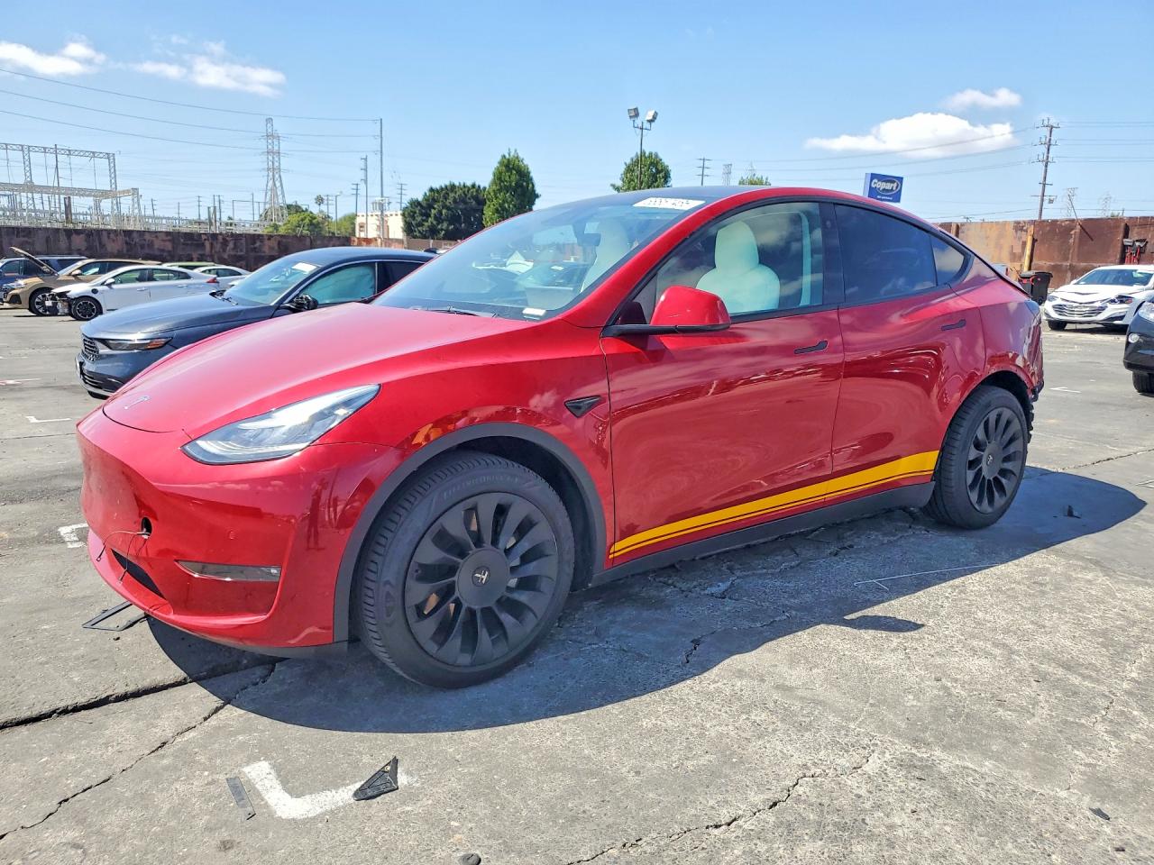 2021 TESLA MODEL Y | 5YJYGDEE0MF096522 | UPCARS
