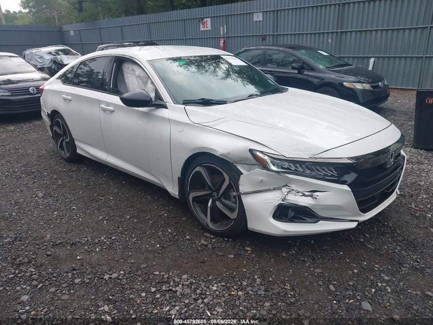 2022 HONDA ACCORD SPORT | 1HGCV1F32NA067756 | UPCARS