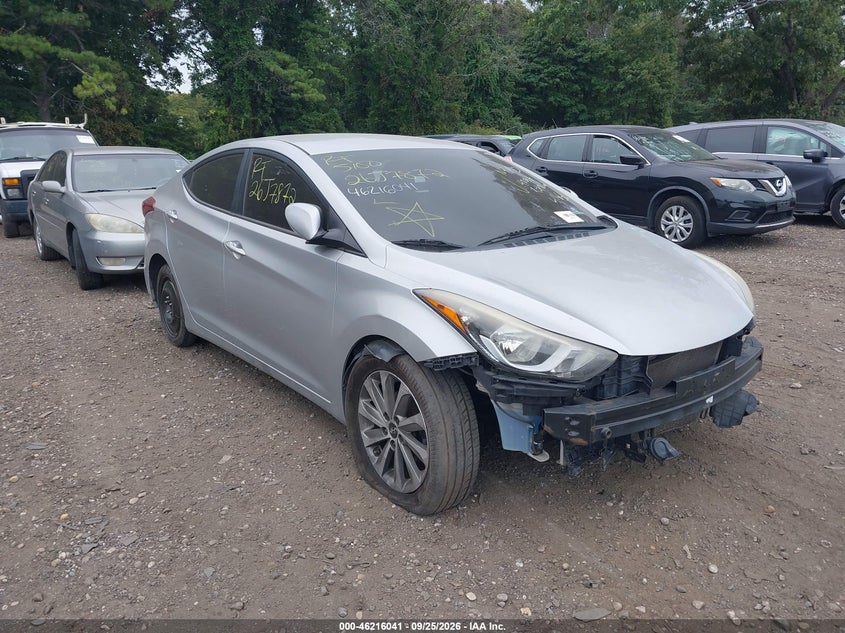 2016 HYUNDAI ELANTRA SE | KMHDH4AE5GU579514 | UPCARS
