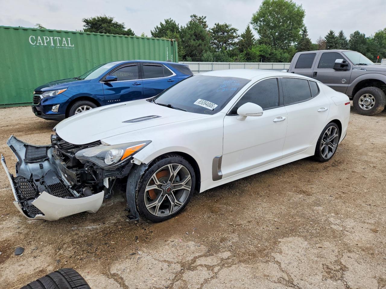 2018 KIA STINGER BASE | KNAE15LA4J6025726 | UPCARS