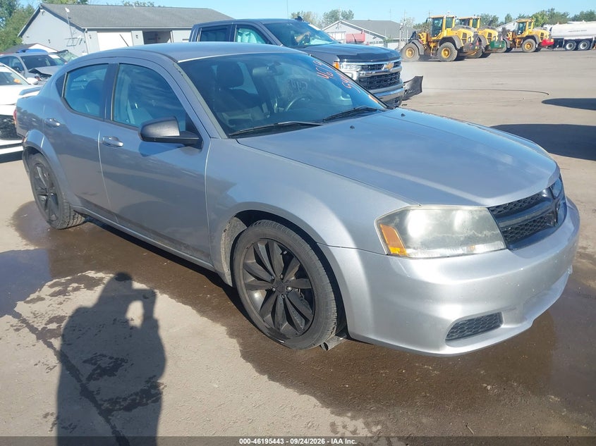 2014 DODGE AVENGER SE | 1C3CDZAB6EN222613 | UPCARS