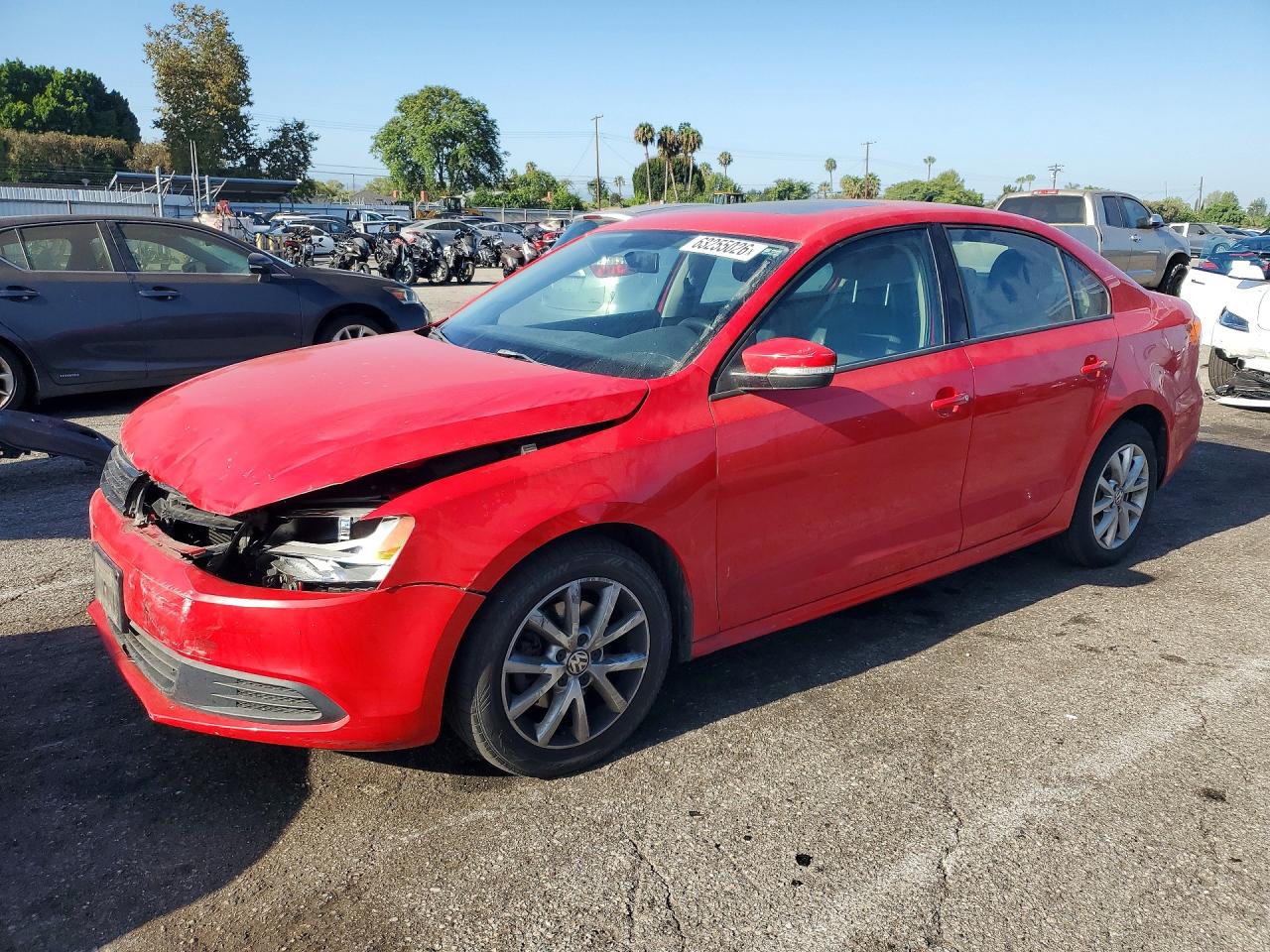 2012 VOLKSWAGEN JETTA SE | 3VWBP7AJ8CM318693 | UPCARS