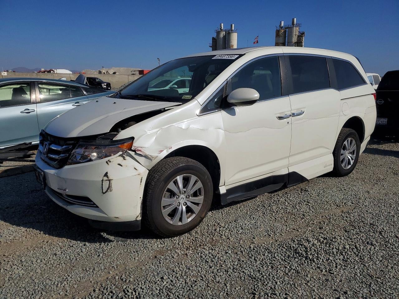 2017 HONDA ODYSSEY EXL | 5FNRL5H65HB019077 | UPCARS