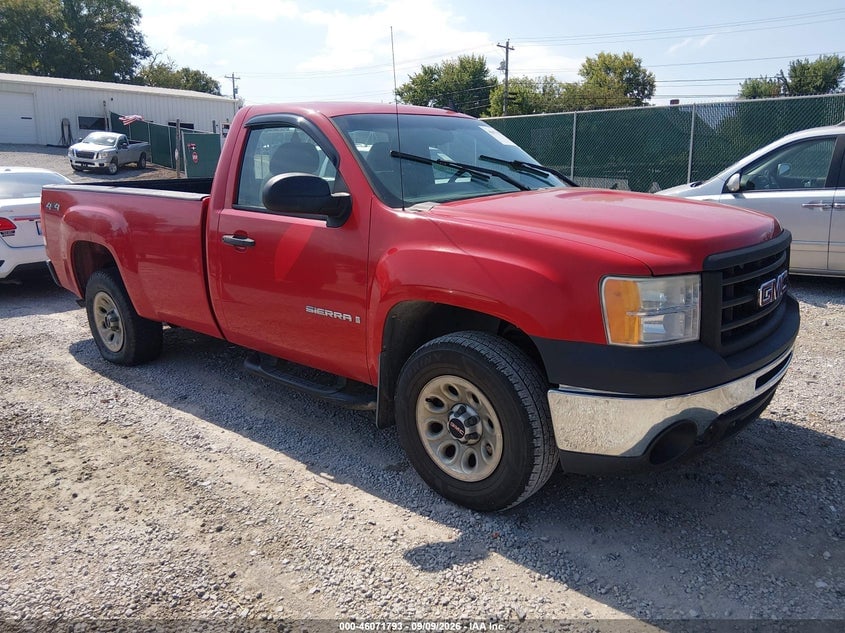 2009 GMC SIERRA 1500 WORK TRUCK | 1GTEK14C59Z179431 | UPCARS
