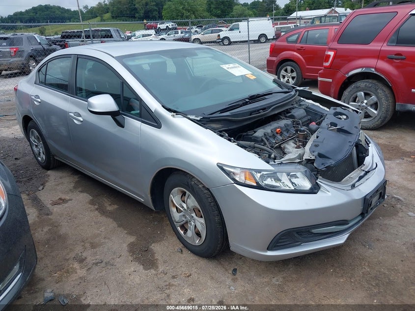2013 HONDA CIVIC LX | 19XFB2E59DE036139 | UPCARS