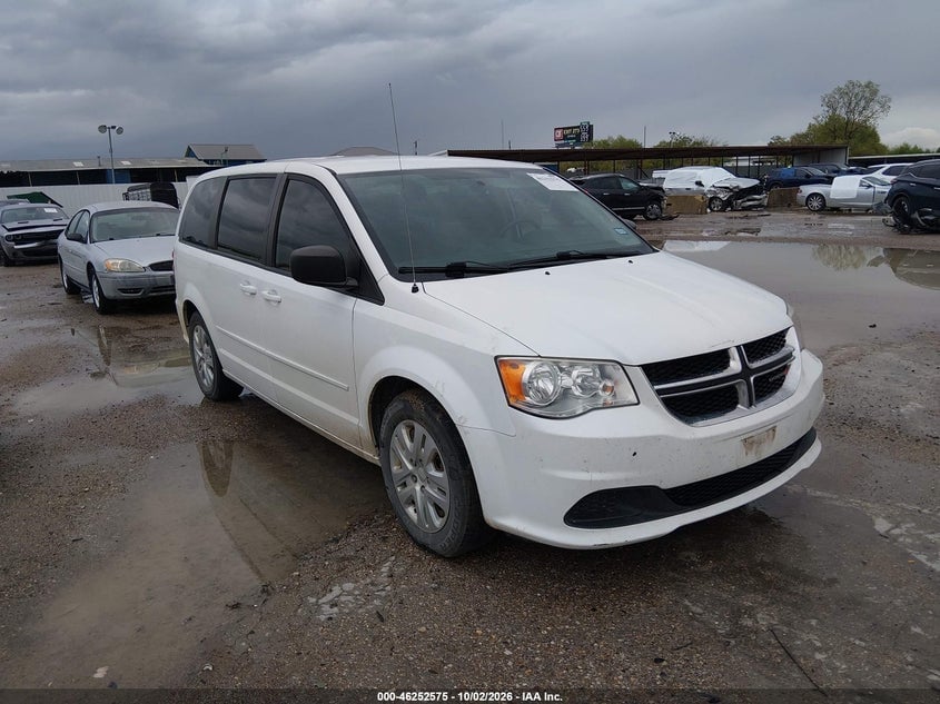 2017 DODGE GRAND CARAVAN SE | 2C4RDGBG8HR646239 | UPCARS