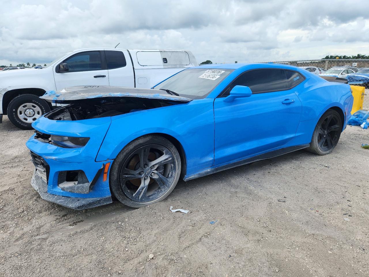 2022 CHEVROLET CAMARO LT1 | 1G1FF1R75N0134579 | UPCARS