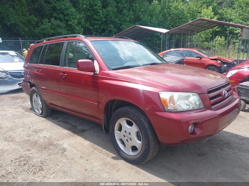 2006 TOYOTA HIGHLANDER LIMITED V6 | JTEEP21A760171241 | UPCARS