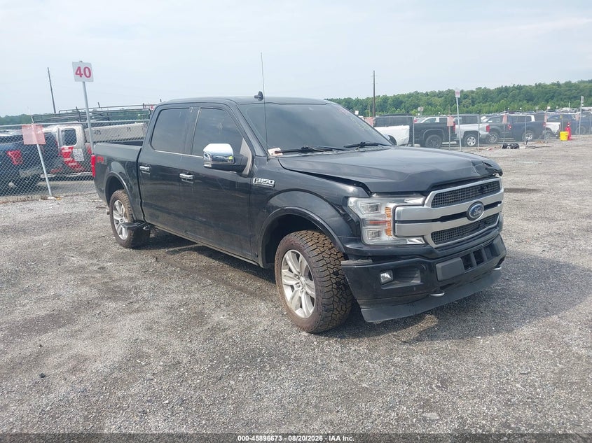 2018 FORD F-150 PLATINUM | 1FTEW1EGXJFC21751 | UPCARS