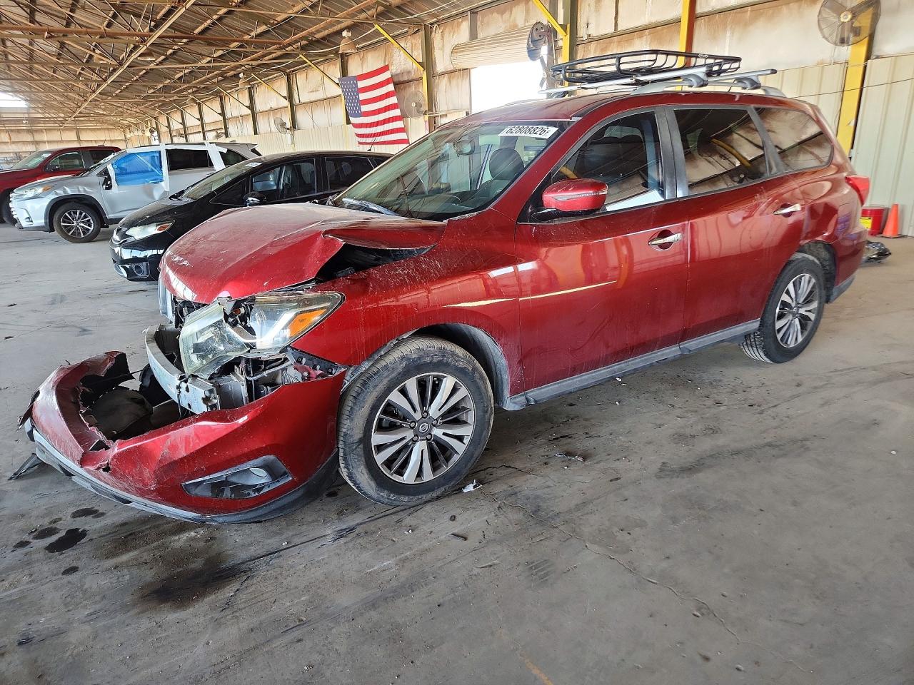 2017 NISSAN PATHFINDER SV | 5N1DR2MM9HC661788 | UPCARS