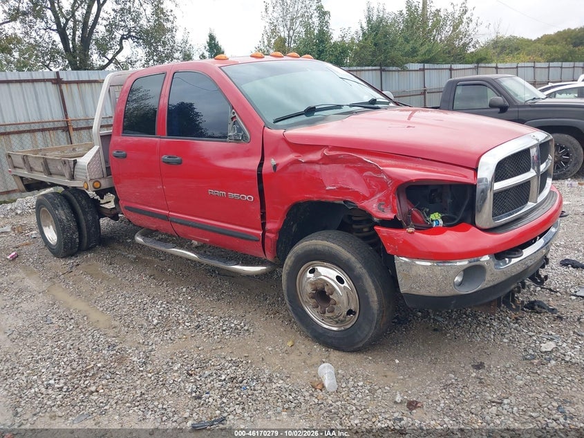 2005 DODGE RAM 3500 SLT/LARAMIE | 3D7MS48C85G842191 | UPCARS